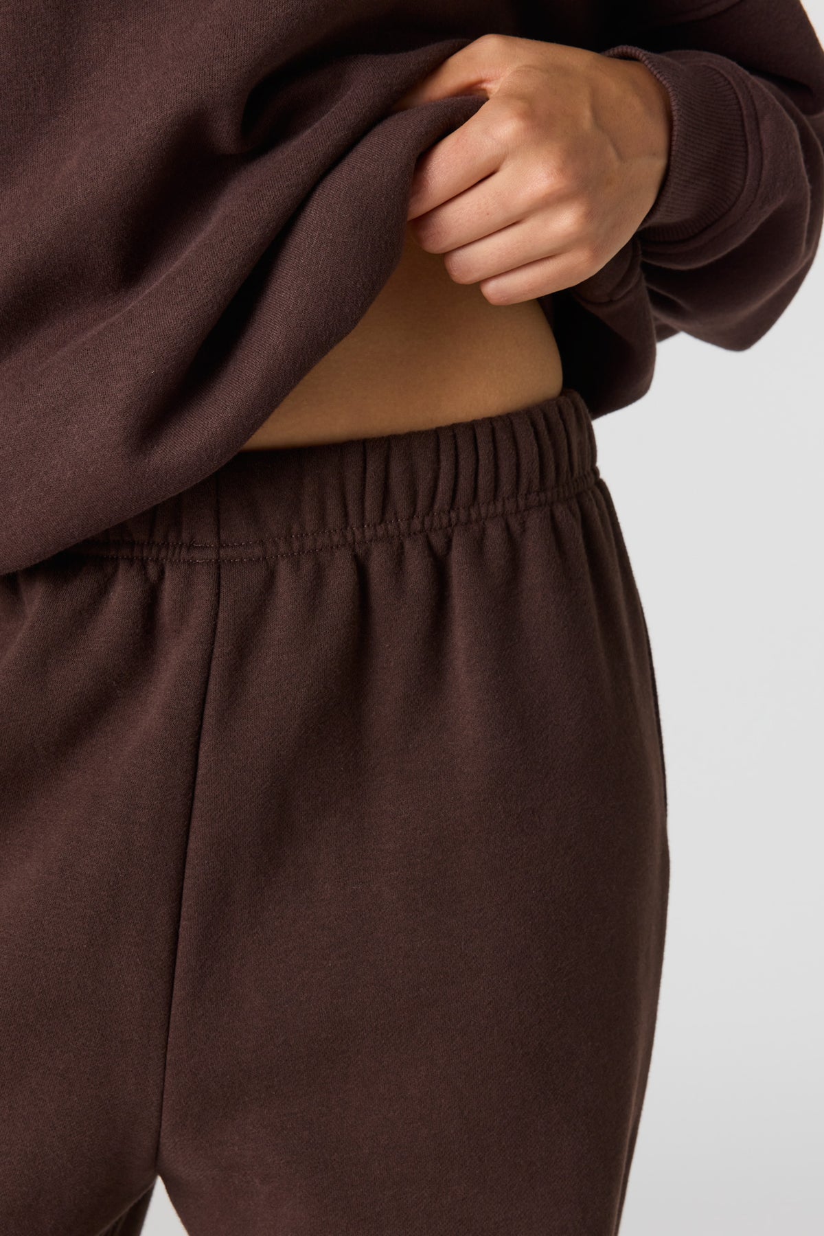 Alt View 16. Luxe Fleece Boyfriend Jogger - Purple
