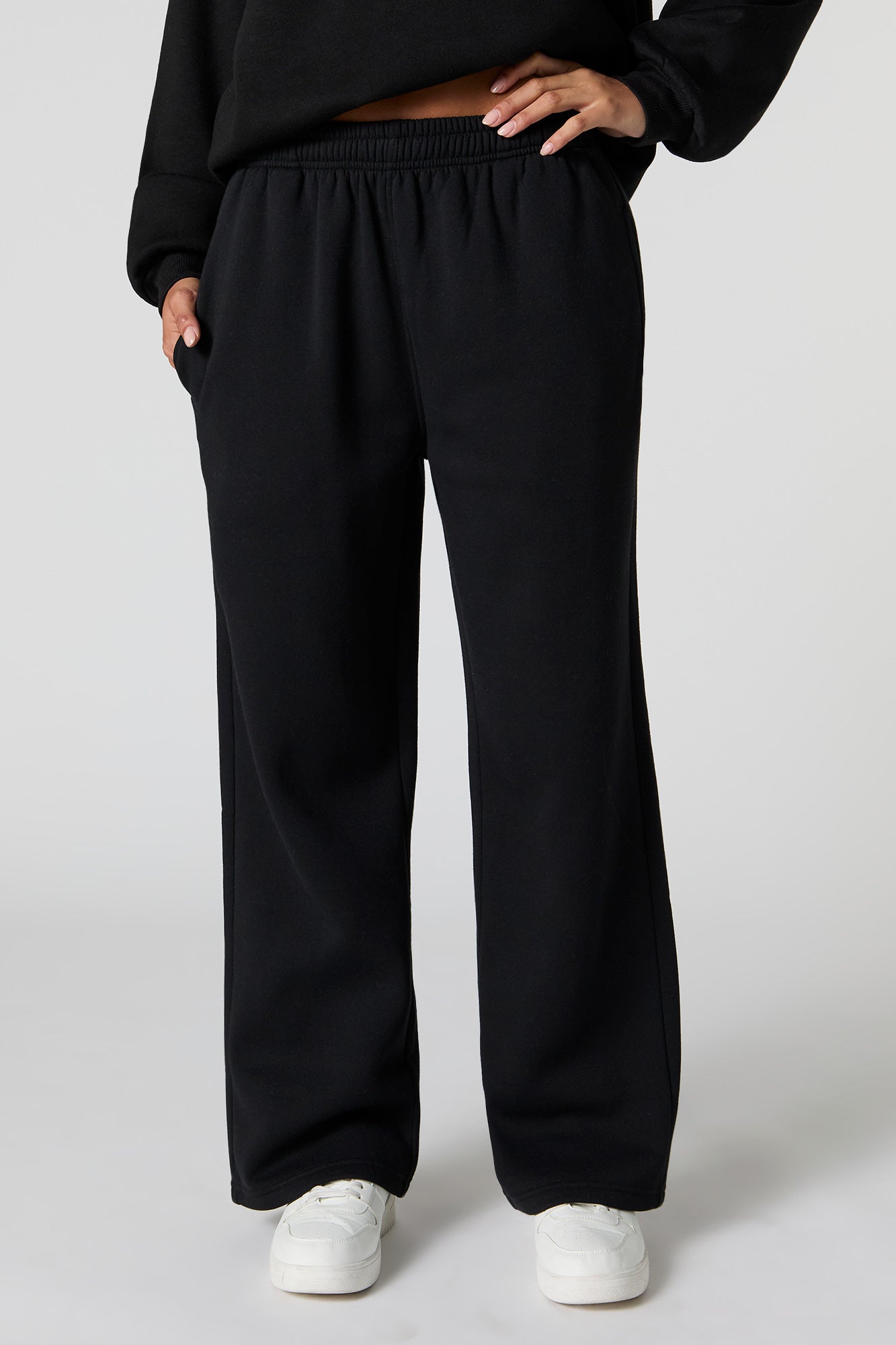 Soft Fleece Wide Leg Sweatpant