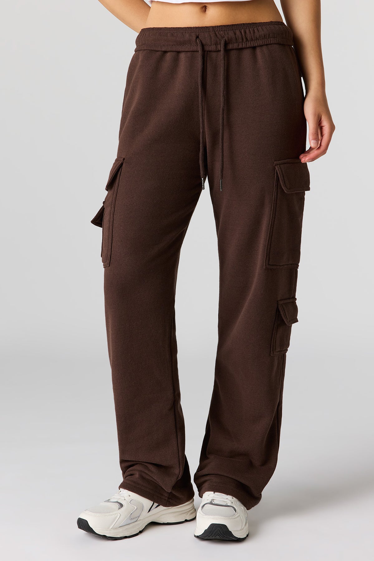 Vue alternative 2. Pantalon d'entraînement cargo en molleton de luxe