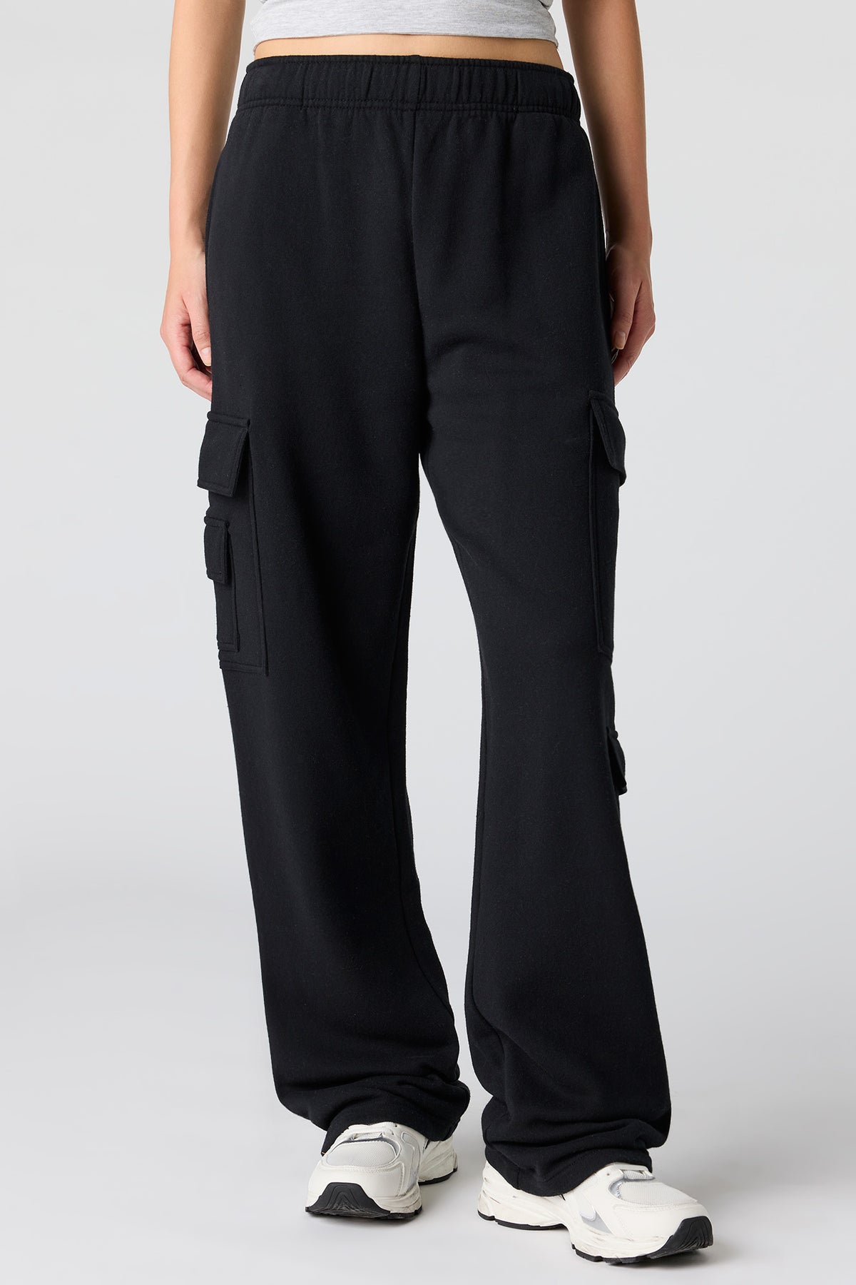 Vue alternative 2. Pantalon d'entraînement cargo en molleton de luxe