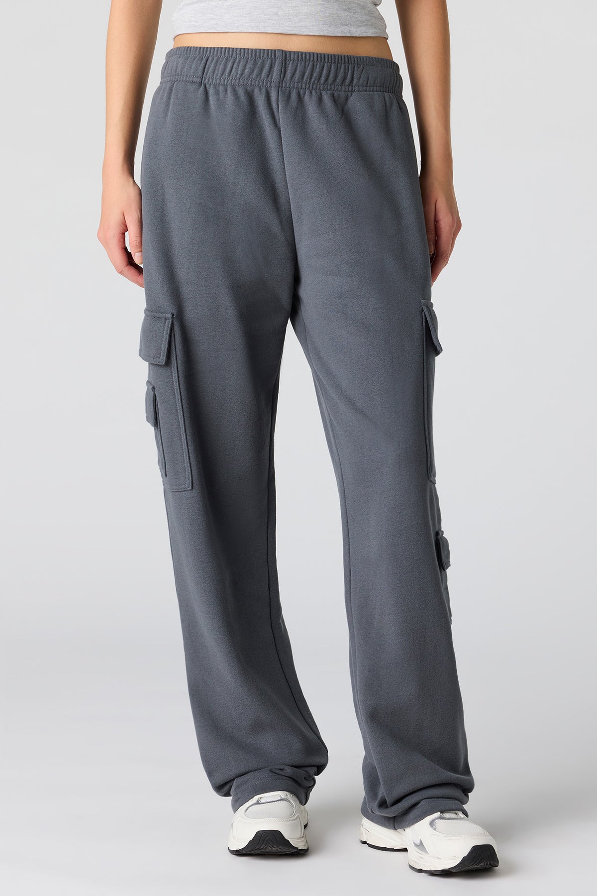 Vue alternative 2. Pantalon d'entraînement cargo en molleton de luxe