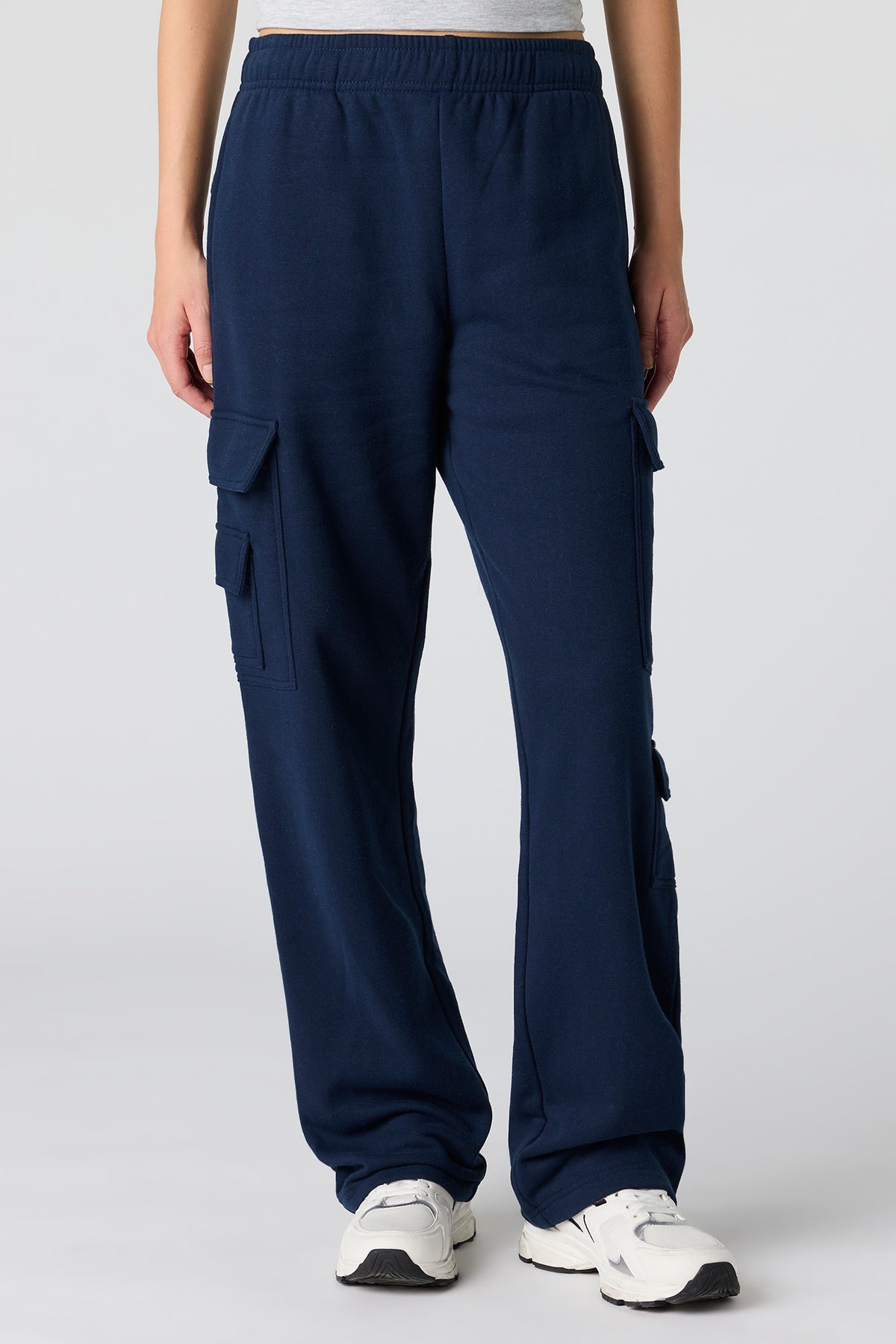 Vue alternative 2. Pantalon d'entraînement cargo en molleton de luxe