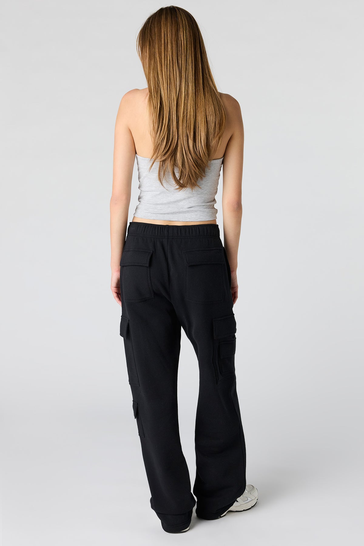 Vue alternative 3. Pantalon d'entraînement cargo en molleton de luxe