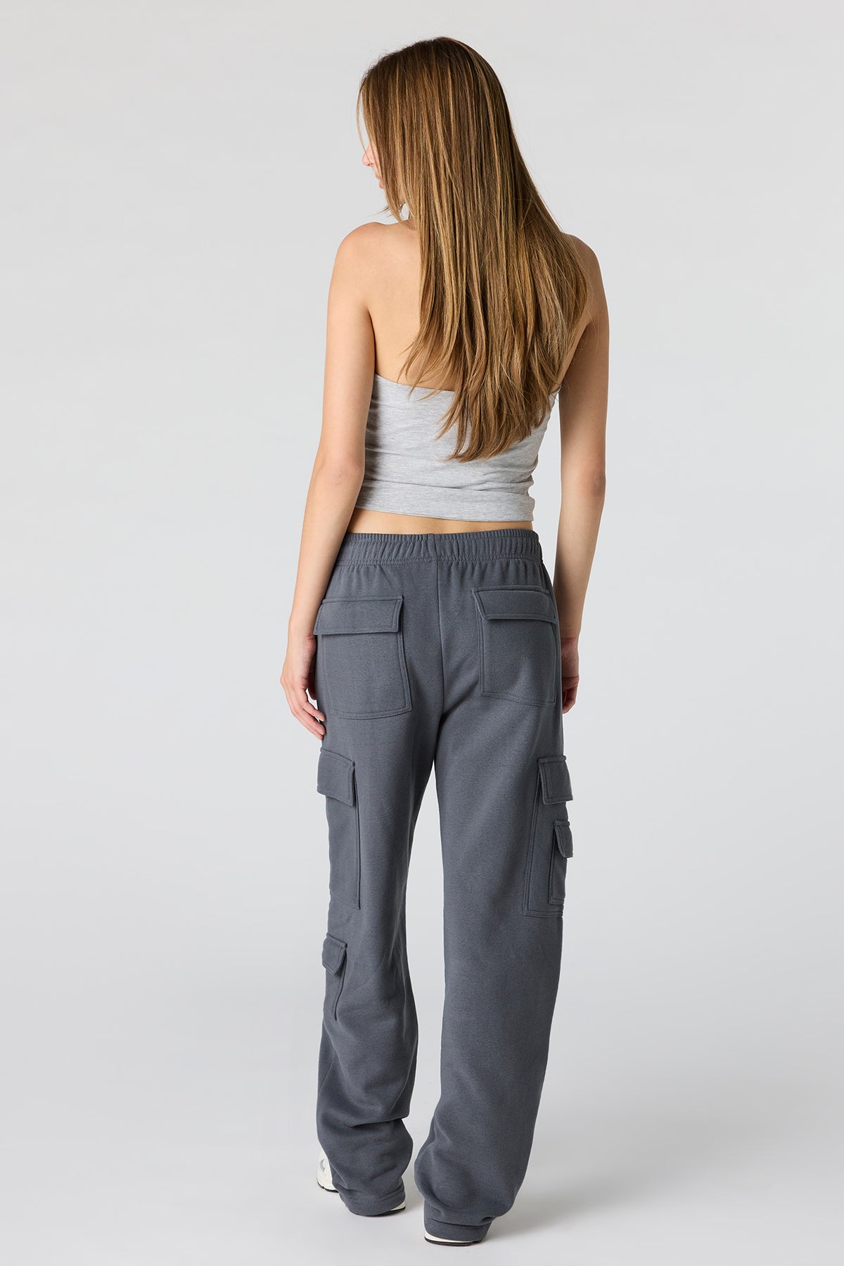 Vue alternative 3. Pantalon d'entraînement cargo en molleton de luxe