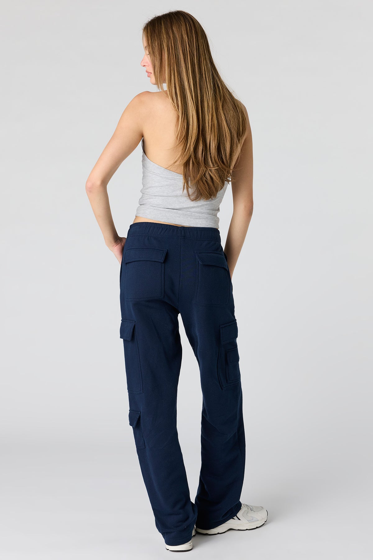 Vue alternative 3. Pantalon d'entraînement cargo en molleton de luxe
