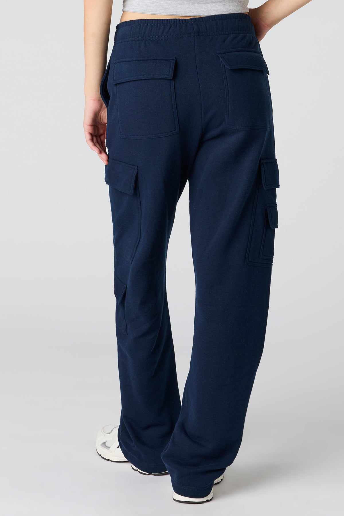 Vue alternative 4. Pantalon d'entraînement cargo en molleton de luxe