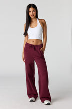 Luxe Fleece Ultra-Wide Leg Sweatpant