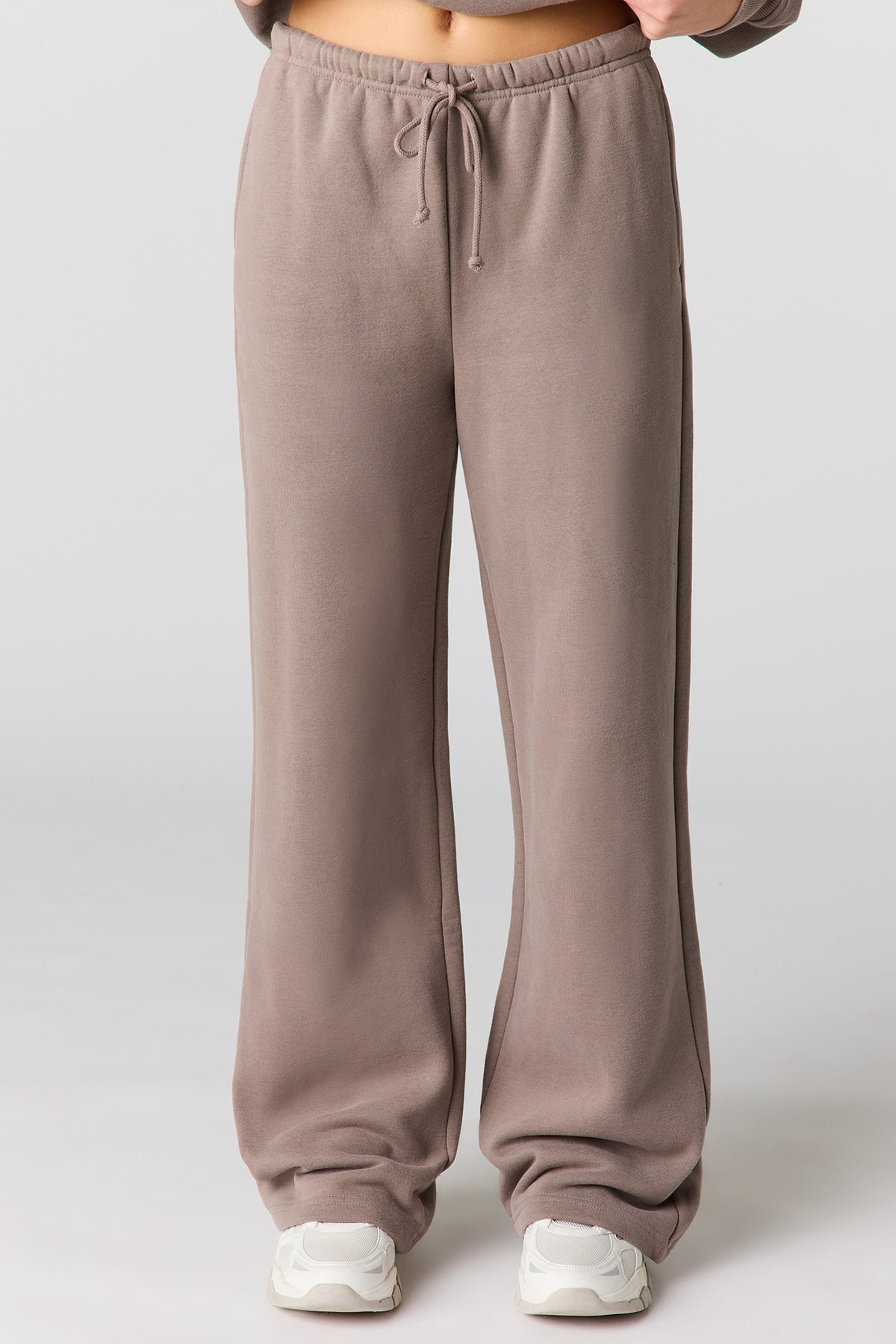 Vue alternative 2. Pantalon d'entraînement à jambe large en molleton de luxe