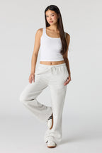 Luxe Fleece Wide Leg Sweatpant