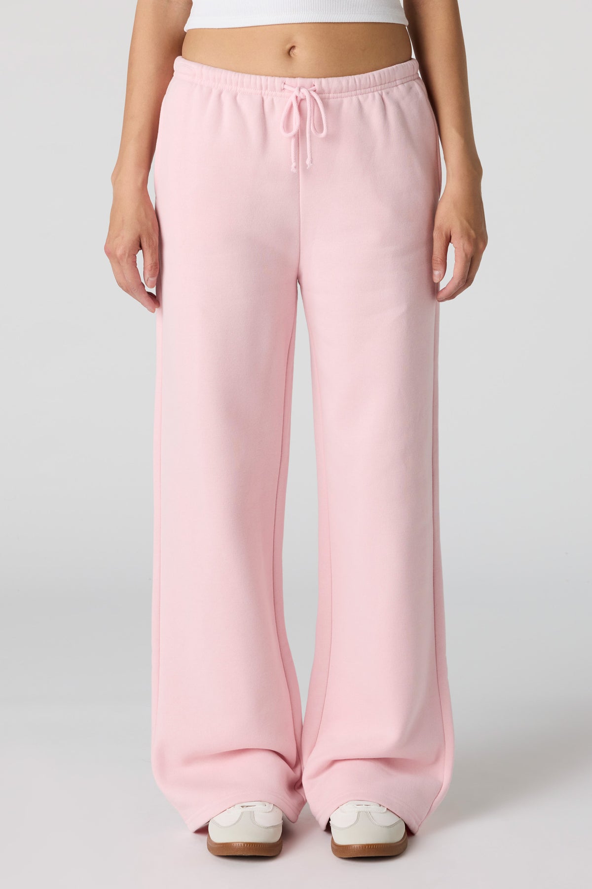 Alt View 14. Luxe Fleece Wide Leg Sweatpant - Burgundy
