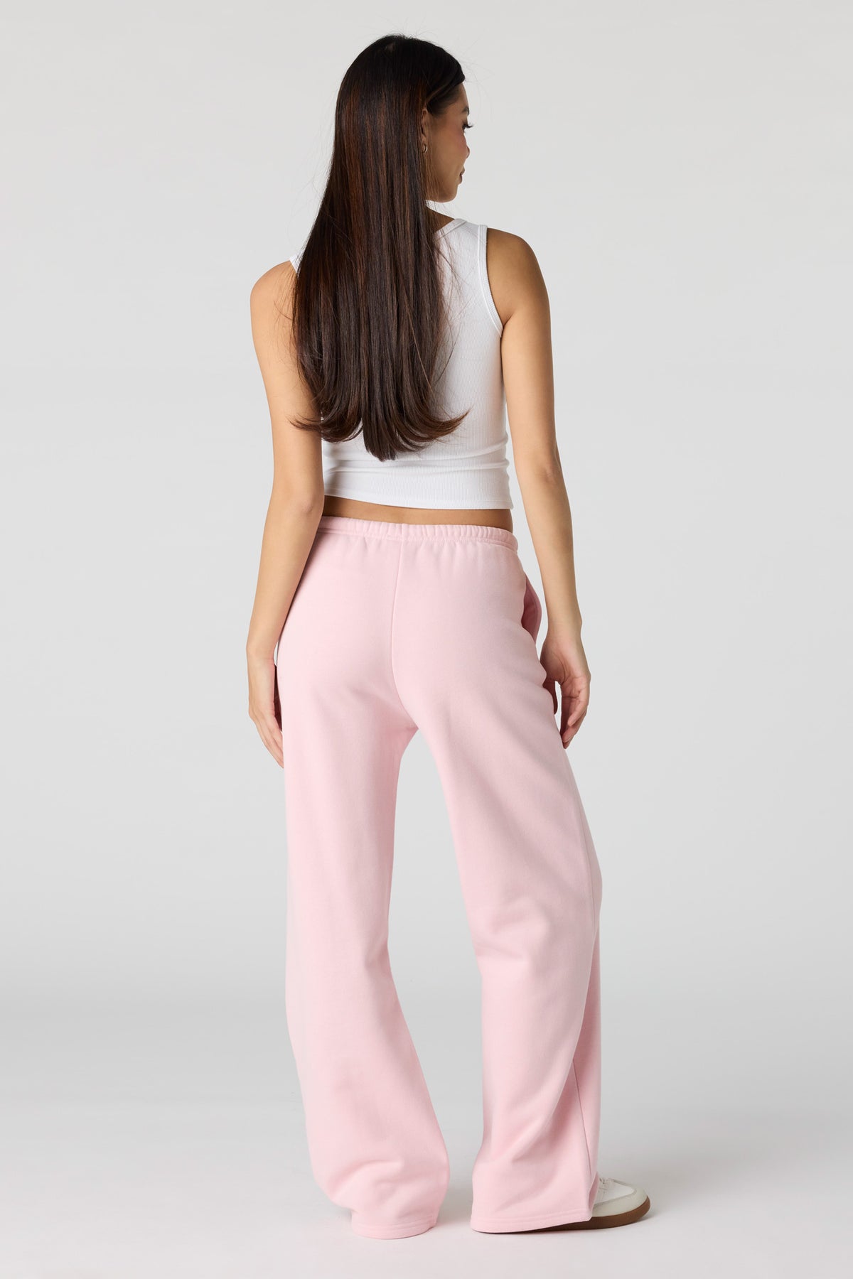 Alt View 15. Luxe Fleece Wide Leg Sweatpant - Burgundy