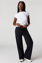 Luxe Fleece Wide Leg Sweatpant