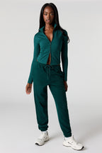 Luxe Fleece Low-Rise Jogger