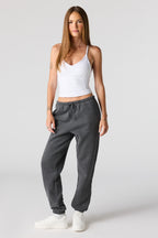 Jogger ajusté en molleton de luxe