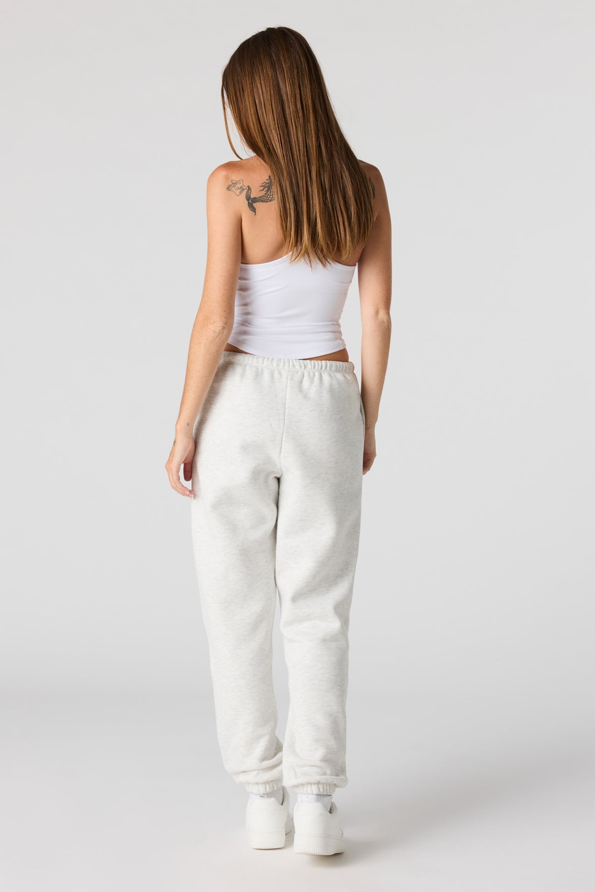 Alt View 15. Luxe Fleece Skinny Jogger - Burgundy