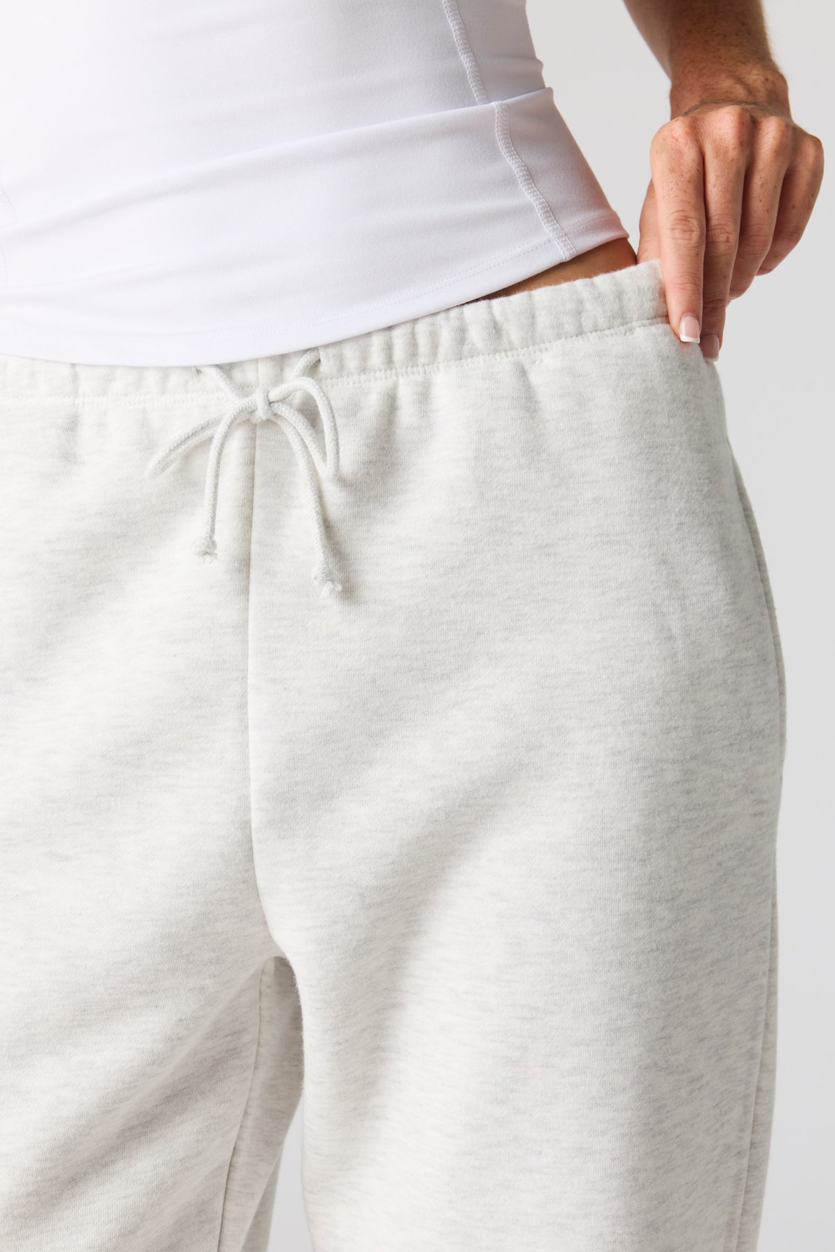 Alt View 16. Luxe Fleece Skinny Jogger - Burgundy