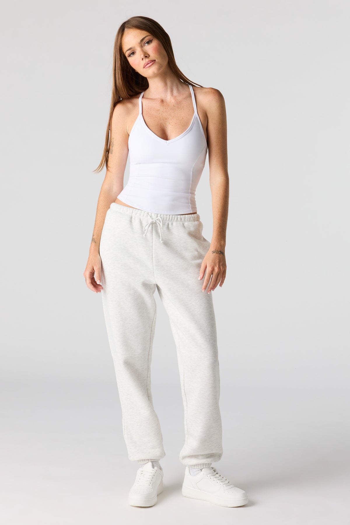 Alt View 13. Luxe Fleece Skinny Jogger - Burgundy