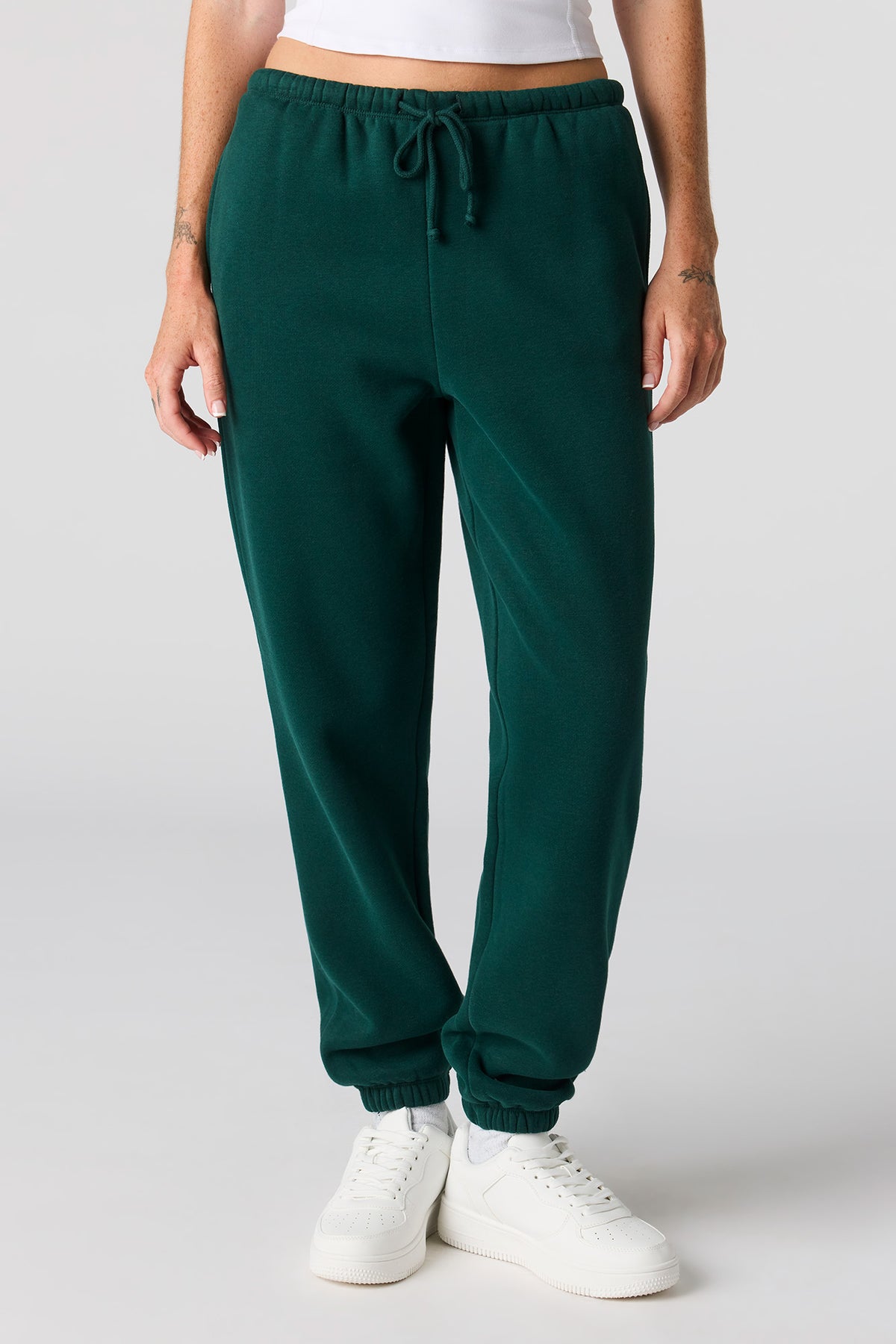 Alt View 22. Luxe Fleece Skinny Jogger - Burgundy