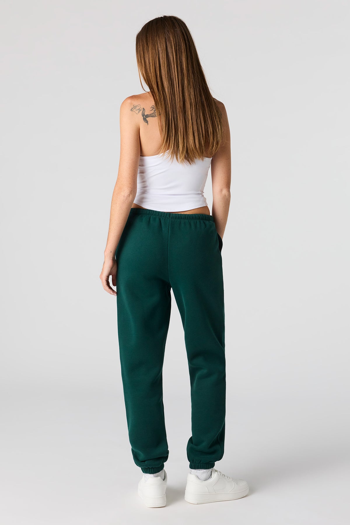 Alt View 23. Luxe Fleece Skinny Jogger - Burgundy