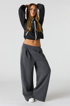Luxe Fleece Ultra Baggy Striped Sweatpant