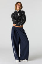 Luxe Fleece Ultra Baggy Striped Sweatpant