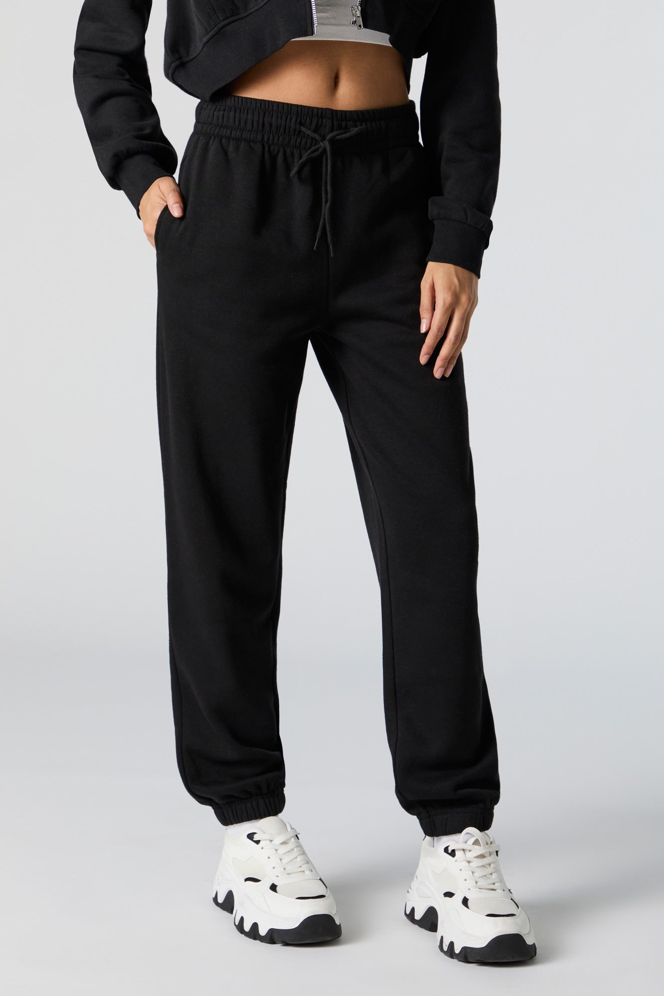 Fleece High Rise Jogger