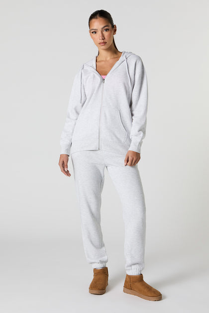 Soft fleece sweatpants deals