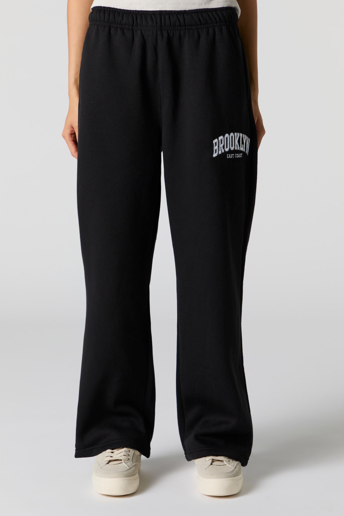 City Embroidered Fleece Jogger