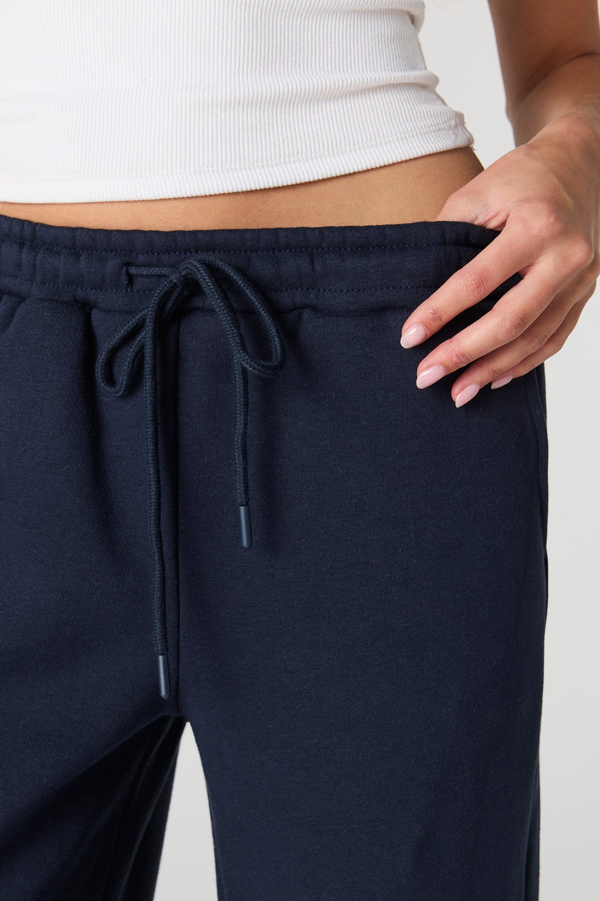 Vue alternative 20. Pantalon d'entraînement à jambe ultralarge en molleton de luxe