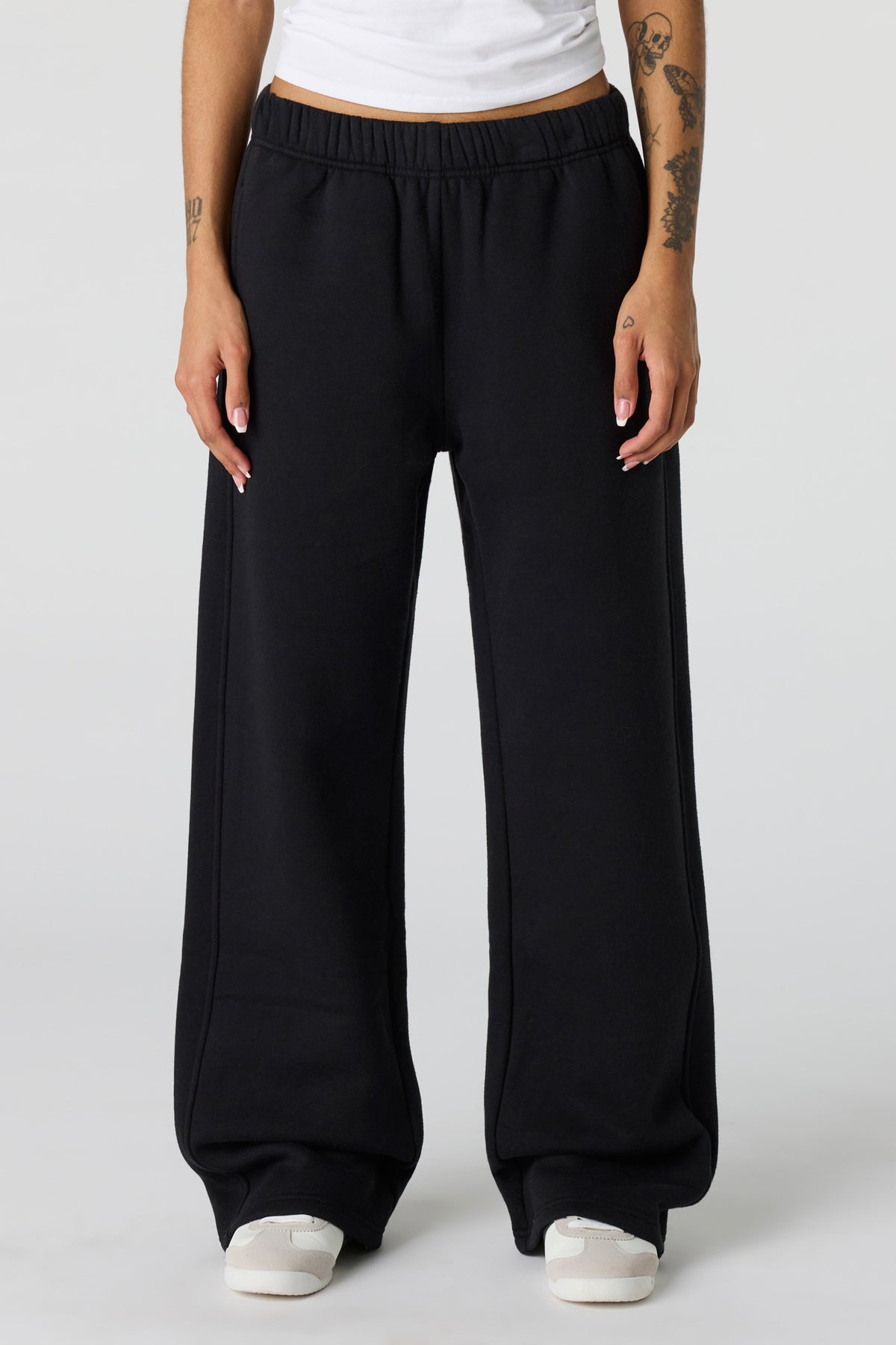 Vue alternative 2. Pantalon d'entraînement baggy en molleton de luxe