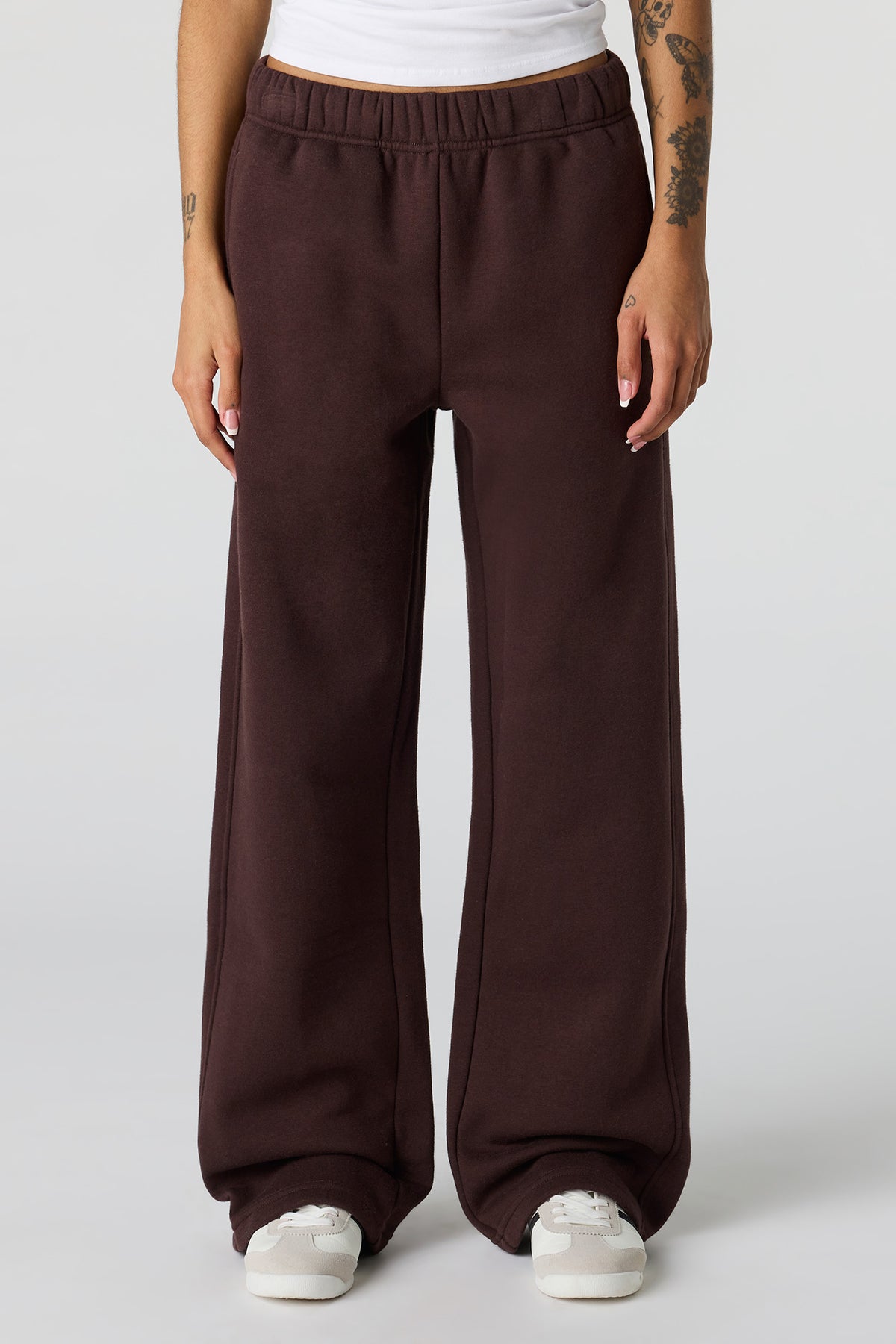 Vue alternative 2. Pantalon d'entraînement baggy en molleton de luxe