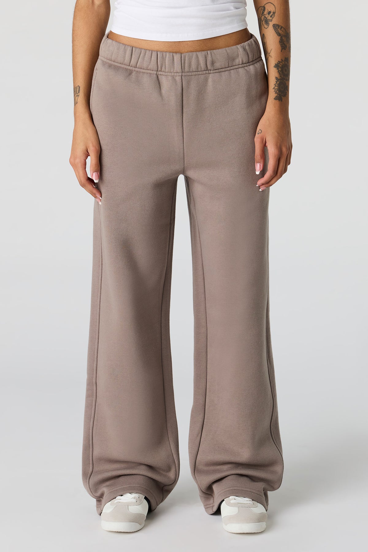 Vue alternative 2. Pantalon d'entraînement baggy en molleton de luxe