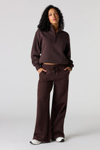Luxe Fleece Ultra Wide Leg Sweatpant