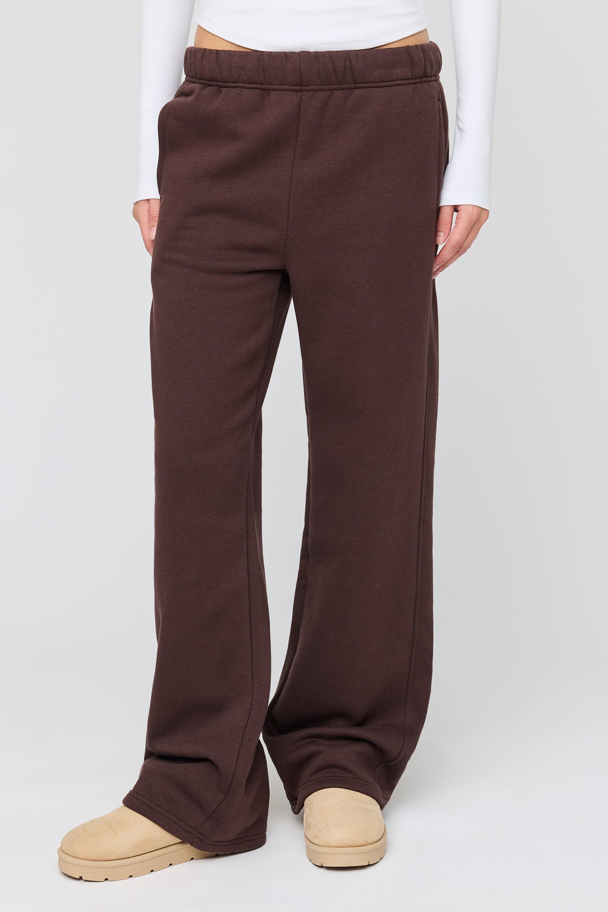 Alt View 9. Luxe Fleece Baggy Sweatpant - Light Blue