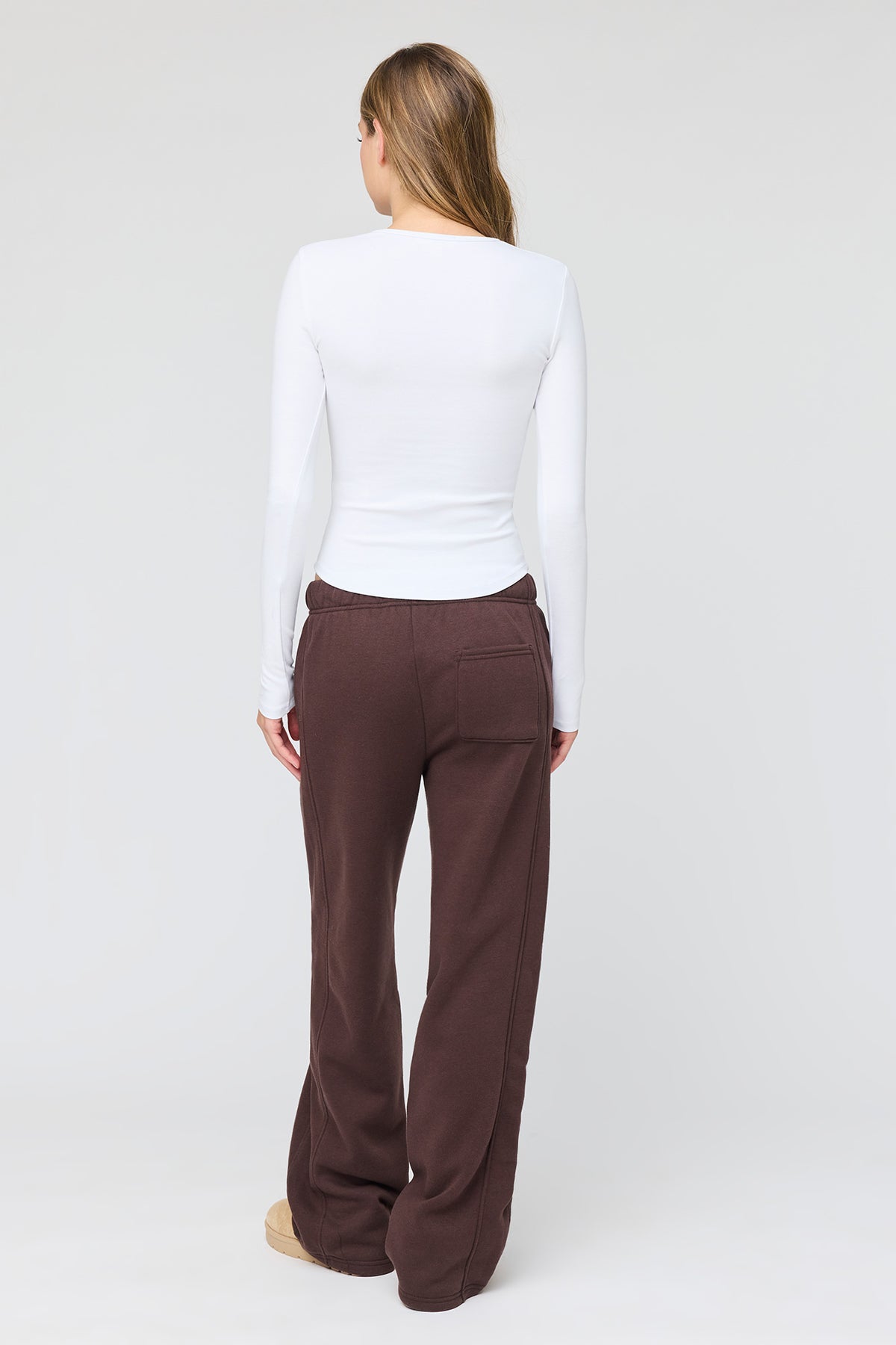 Alt View 10. Luxe Fleece Baggy Sweatpant - Light Blue