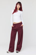 Luxe Fleece Ultra-Wide Leg Sweatpant