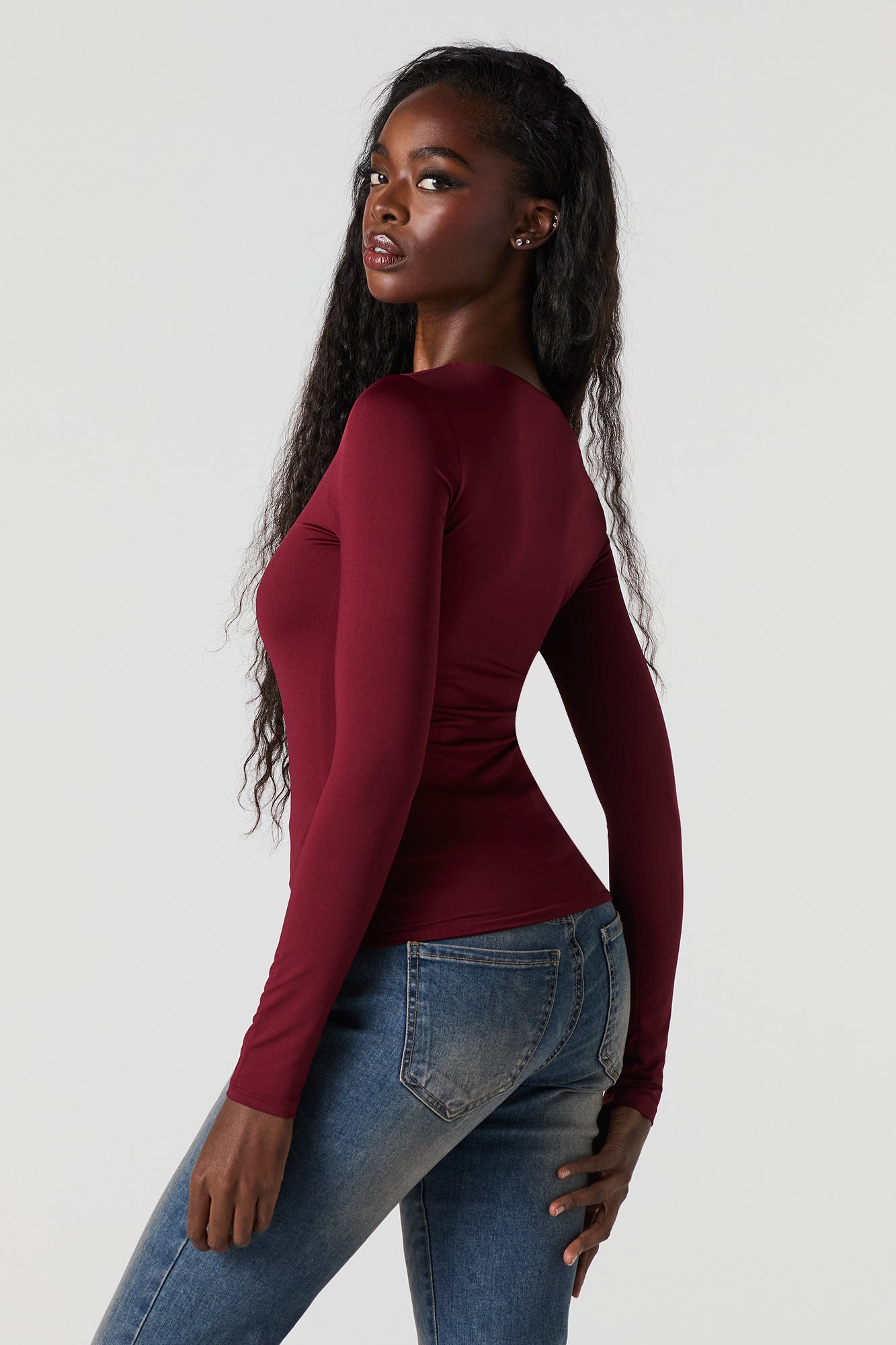 ◆25SS BADBLOOD Dark Classic Scoop Neck Long Sleeve/3色◆ 9ba1f2f2-c89a-4799-858a-