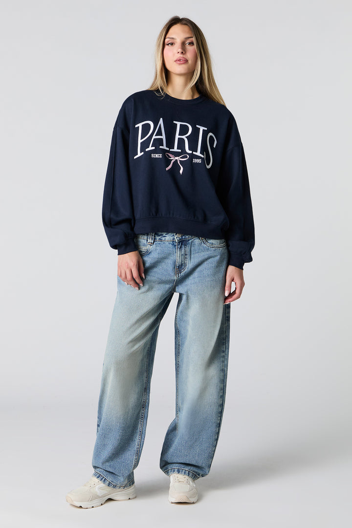 Low Rise Balloon Leg Jean