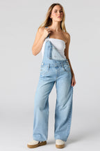 Straight Denim Overall