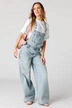 Wide Leg Denim Overall