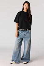 Jean baggy surdimensionné