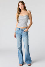 Low Rise Baggy Flare Jean
