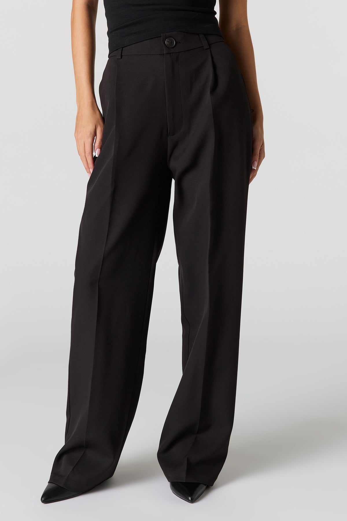 Vue alternative 2. Pantalon habillé à jambe large