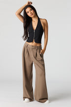 Pantalon baggy habillé doux