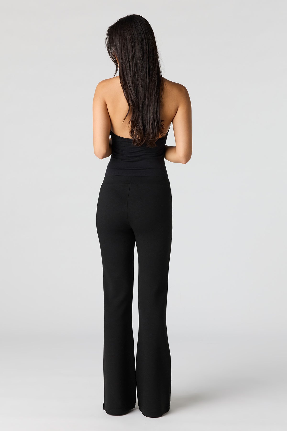 Alt View 3. Soft Flare Dress Pant - Black