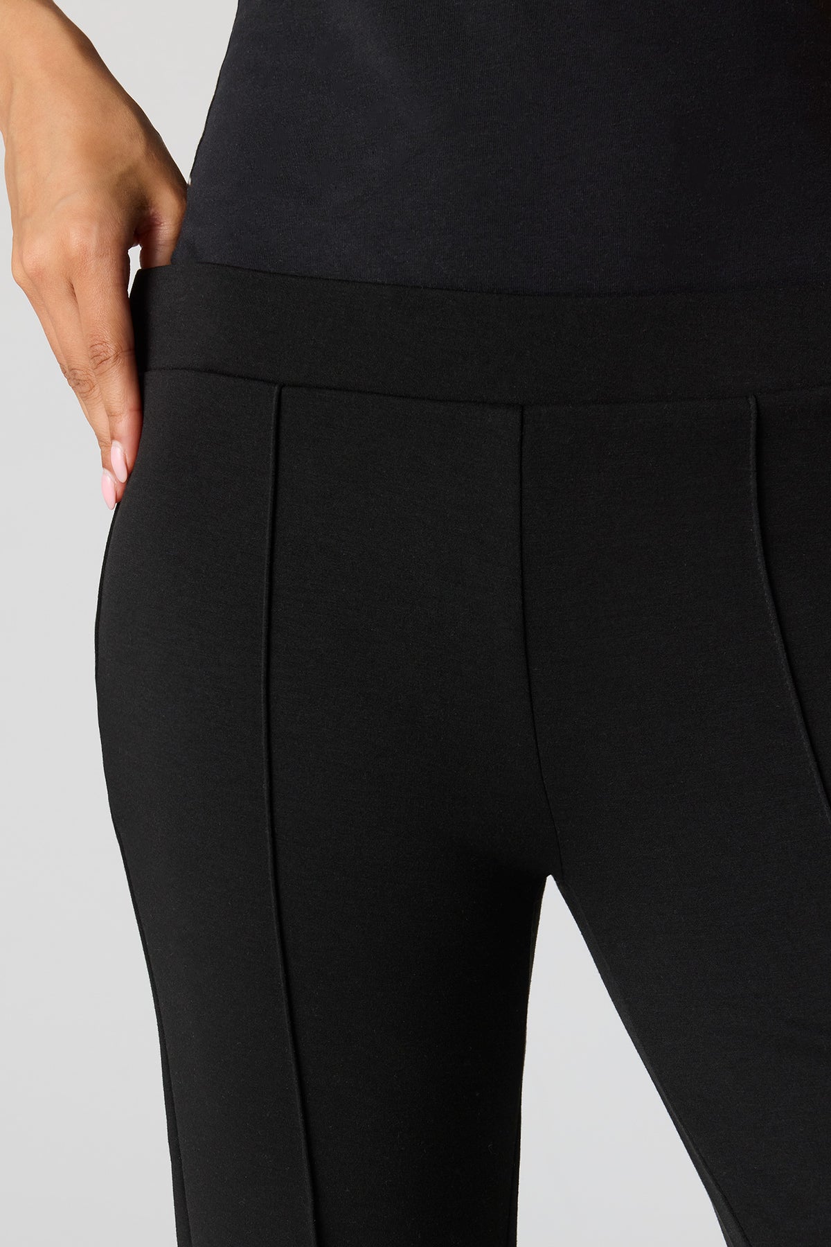 Alt View 4. Soft Flare Dress Pant - Black