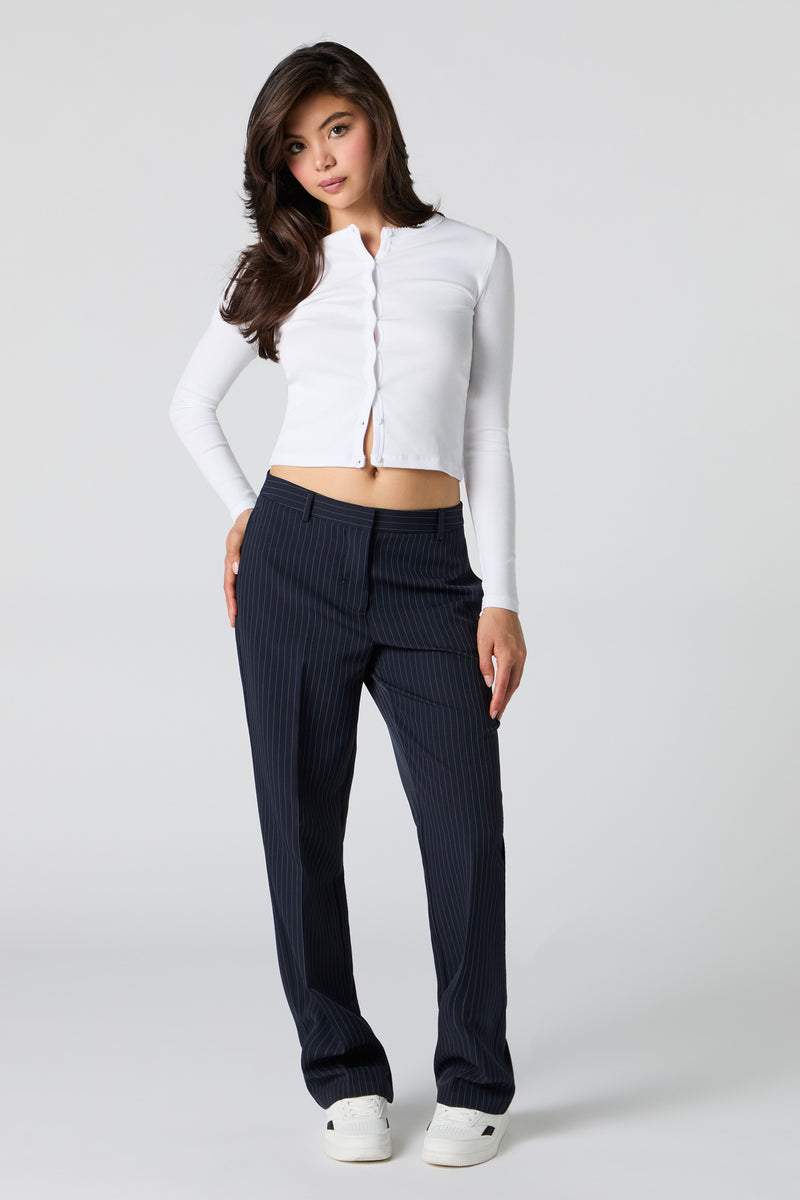 Pantalon à jambe droite