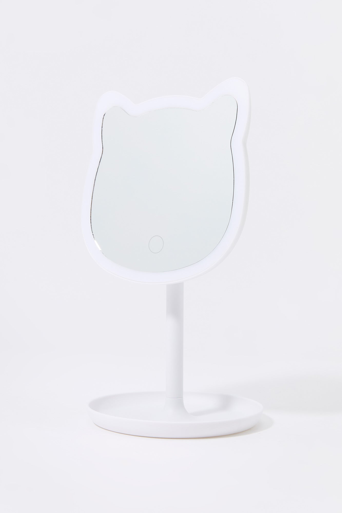 LED Light Kitty Vanity Mirror