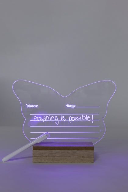 LED Butterfly Note Display