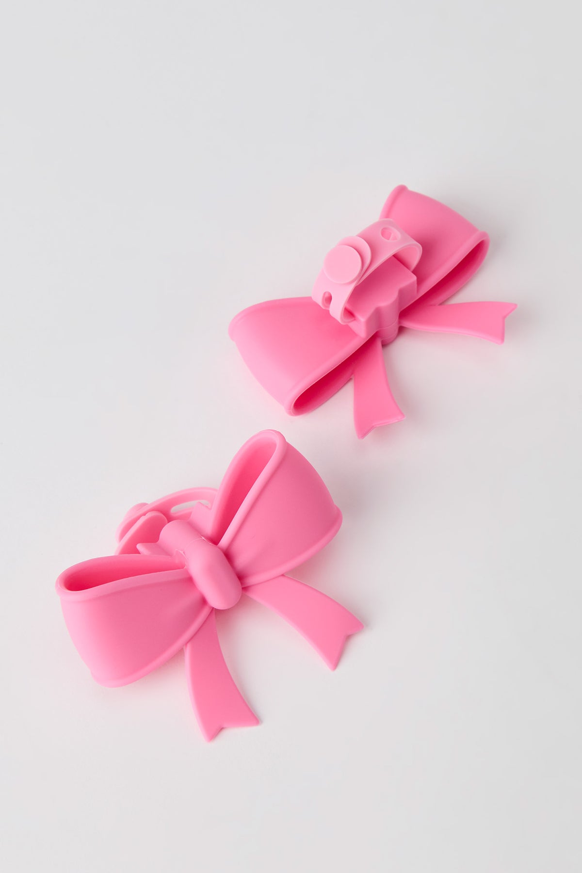 Alt View 2. Wireless Headphones with Bow Attachments - Pink